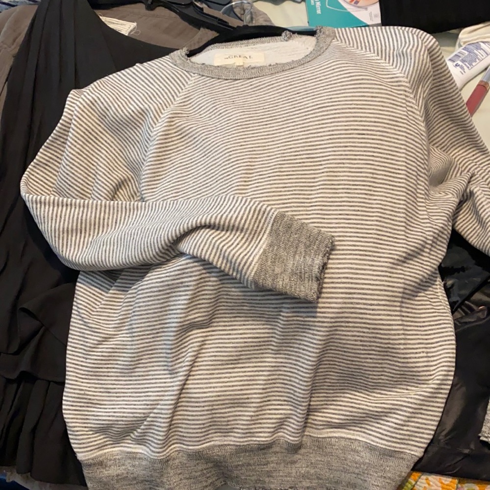 The great. College sweatshirt